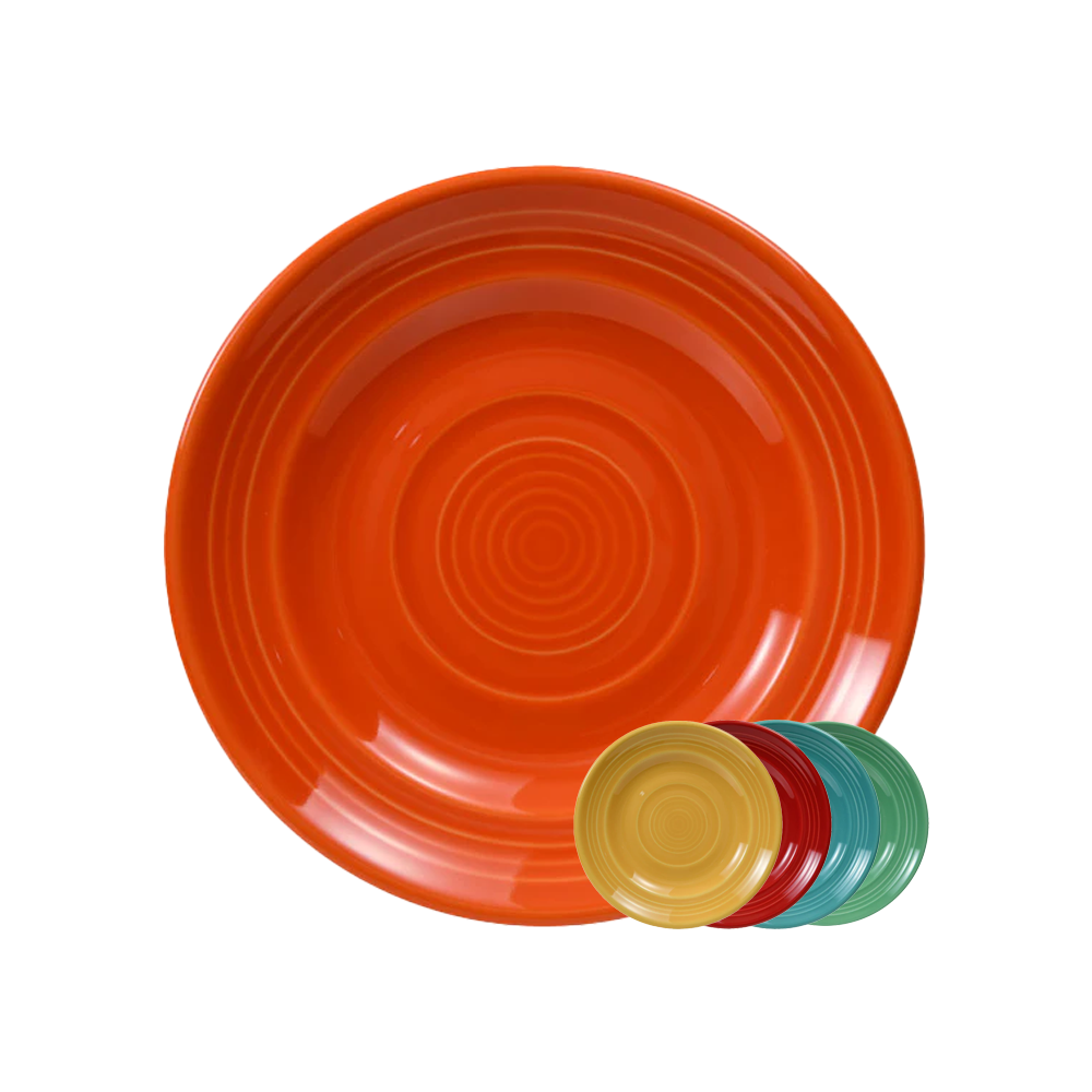 ダンスク 食器16個セット マルチカラー 赤青緑 オレンジ 未使用