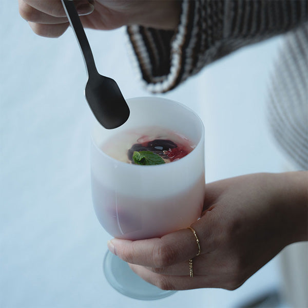 AMABRO (アマブロ) TWO TONE WINE GLASS White × Gray ホワイト グレー ワイングラス