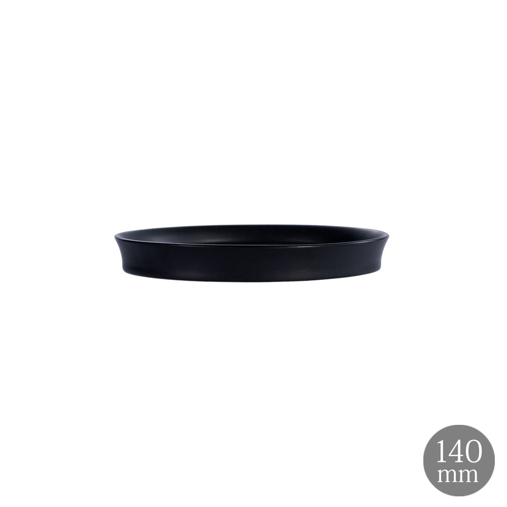 Glad ラウンドプレート 14cm マットブラック  皿