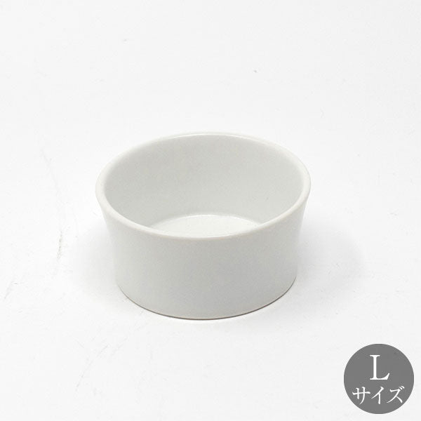 Glad ココットL マットホワイト 皿