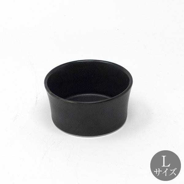 Glad ココットL マットブラック 皿