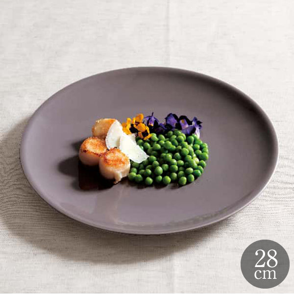 Saturnia(サタルニア) シビリアカラー ペッパー ディナープレート 28cm 食器