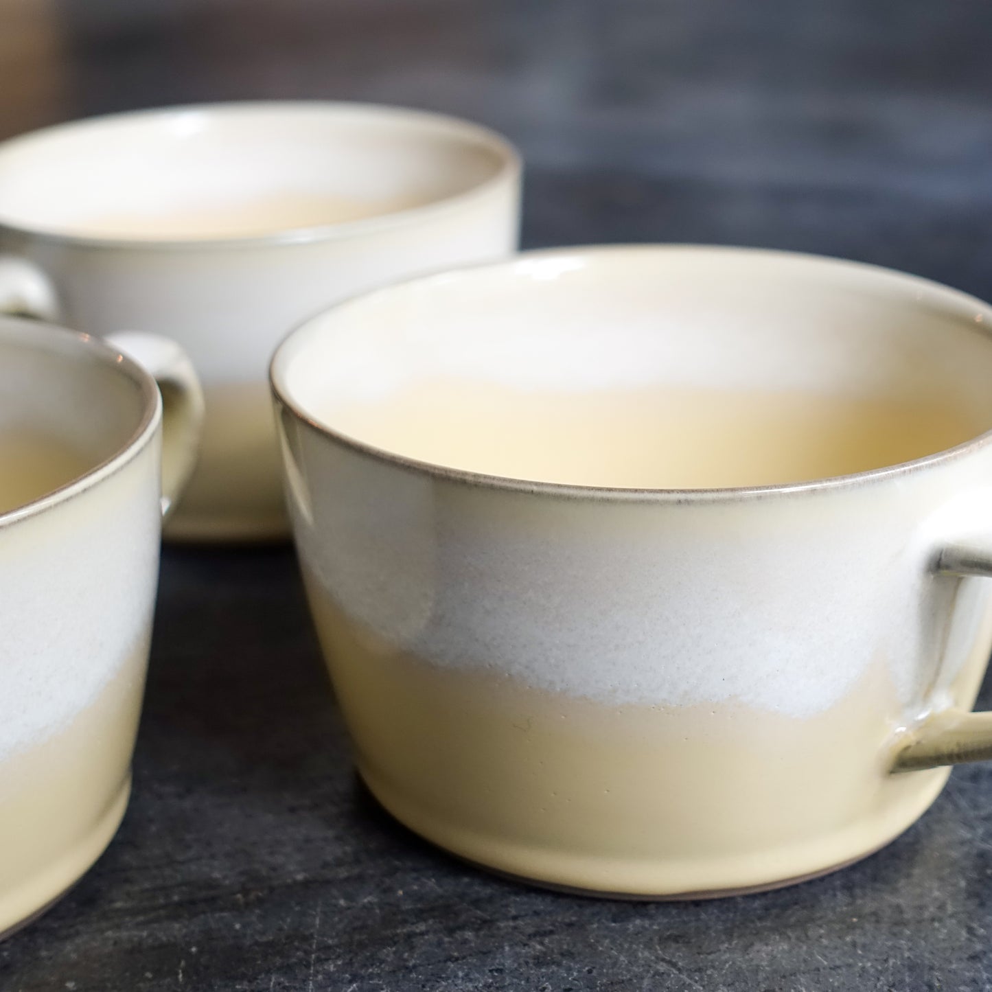 【THE HARVEST 限定】オーロラシリーズ 薄日(うすび) スープカップ 日本製 波佐見焼