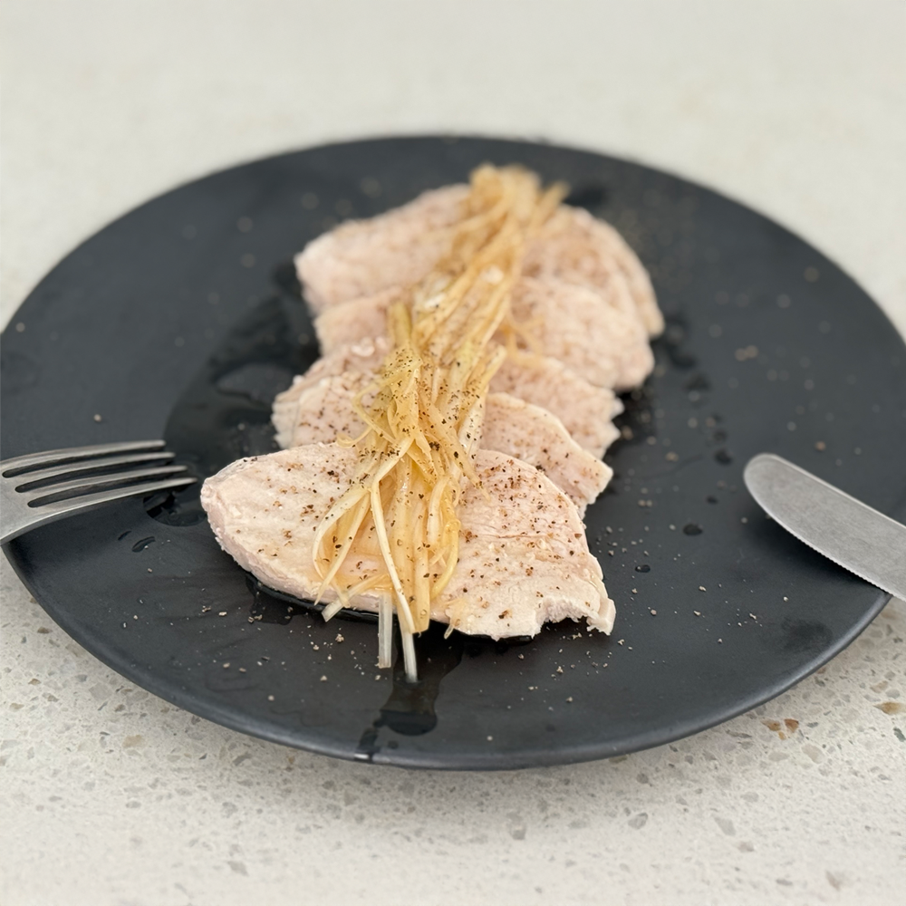 HARVEST kuro フラット プレート 信楽焼 皿 21cm