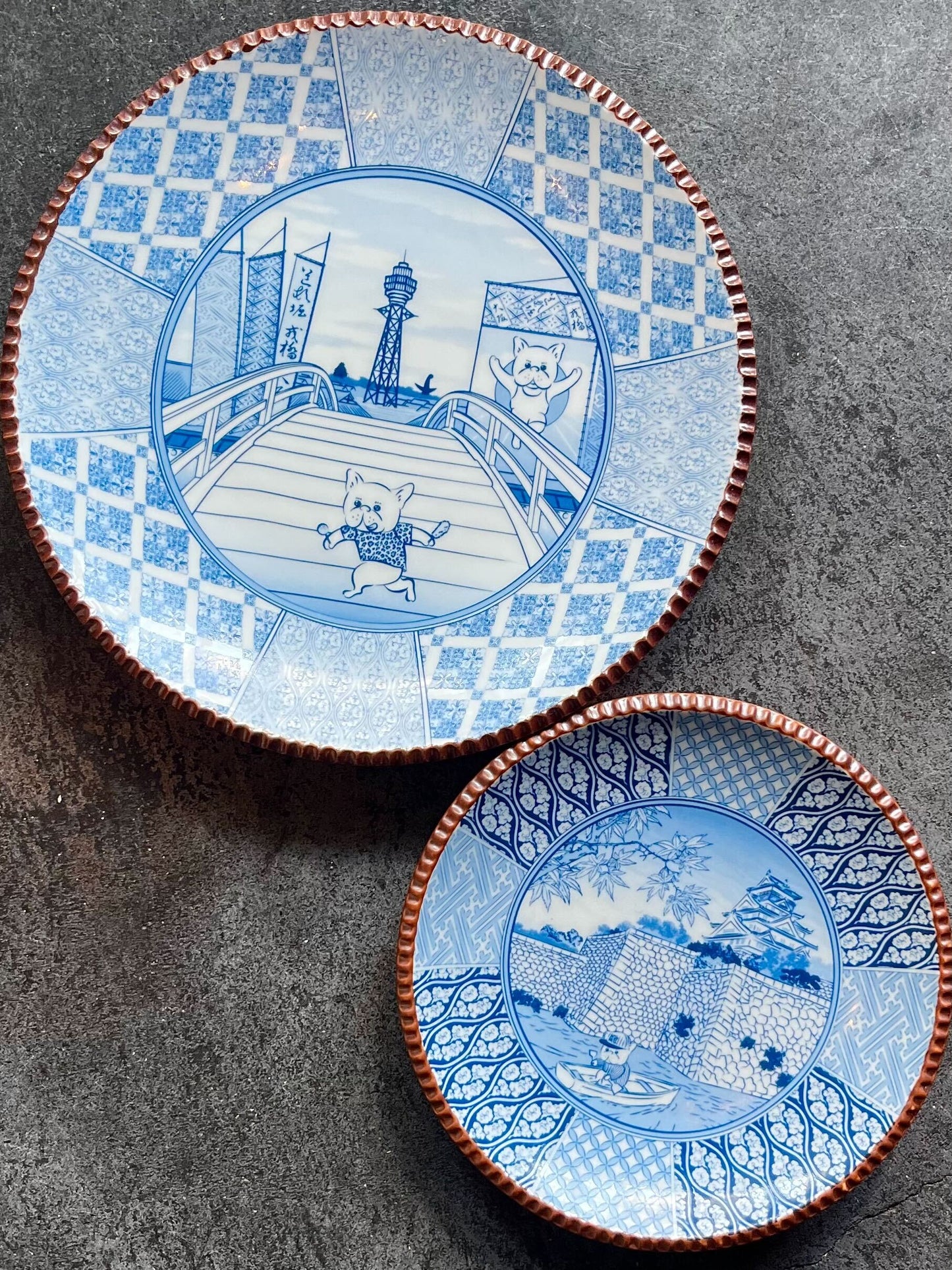 【先着シリアルナンバー入り予約限定再販】|【HARVEST × イゲ皿 by よざん窯】限定イゲ皿《大阪POP UP Ver.》(枚数限定)