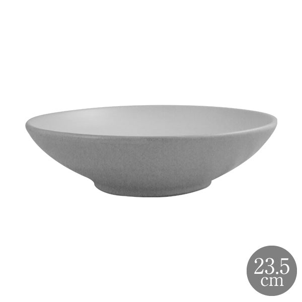 ANFORA マットグレイ23.5cm浅ボウル