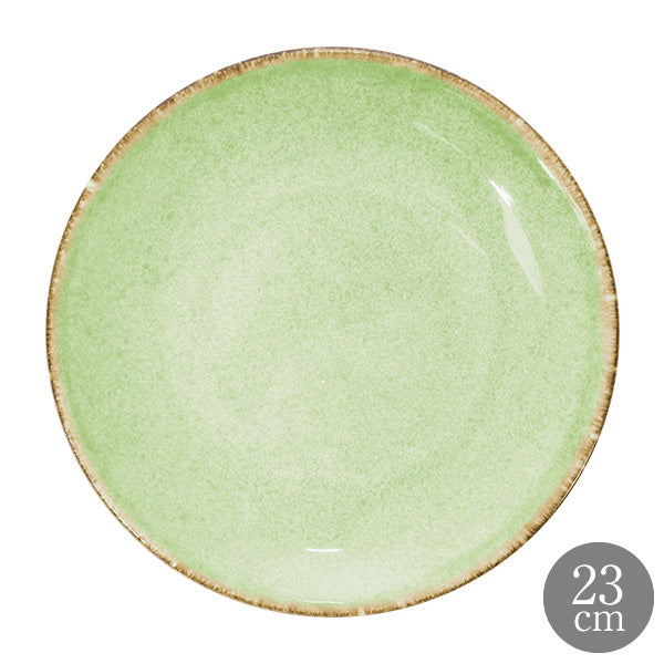 ANFORA カボ グリーン 23cm クーププレート