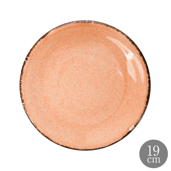 ANFORA カボ オレンジ 19cm クーププレート