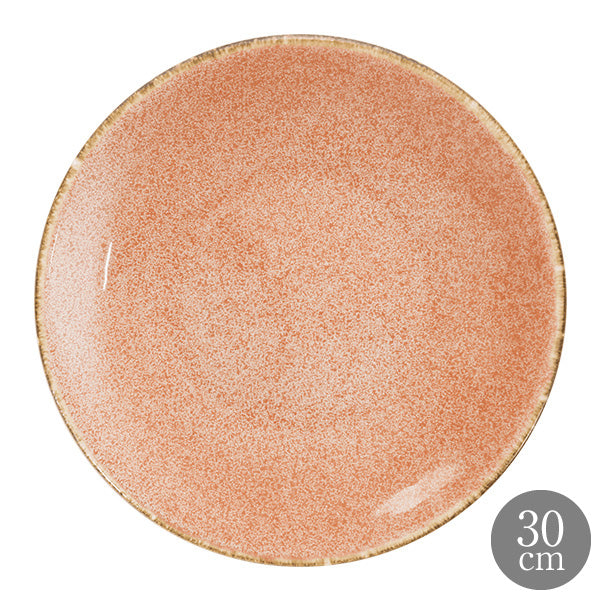 ANFORA カボ オレンジ 30cm クーププレート