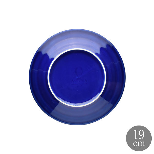 ANFORA コロリド ネイビー 19cmプレート