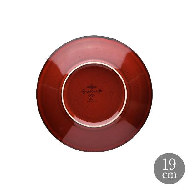 ANFORA コロリド アップルレッド 19cmプレート