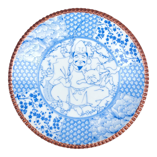 【HARVEST × イゲ皿 by よざん窯】恵比寿 6寸皿(約18cm)