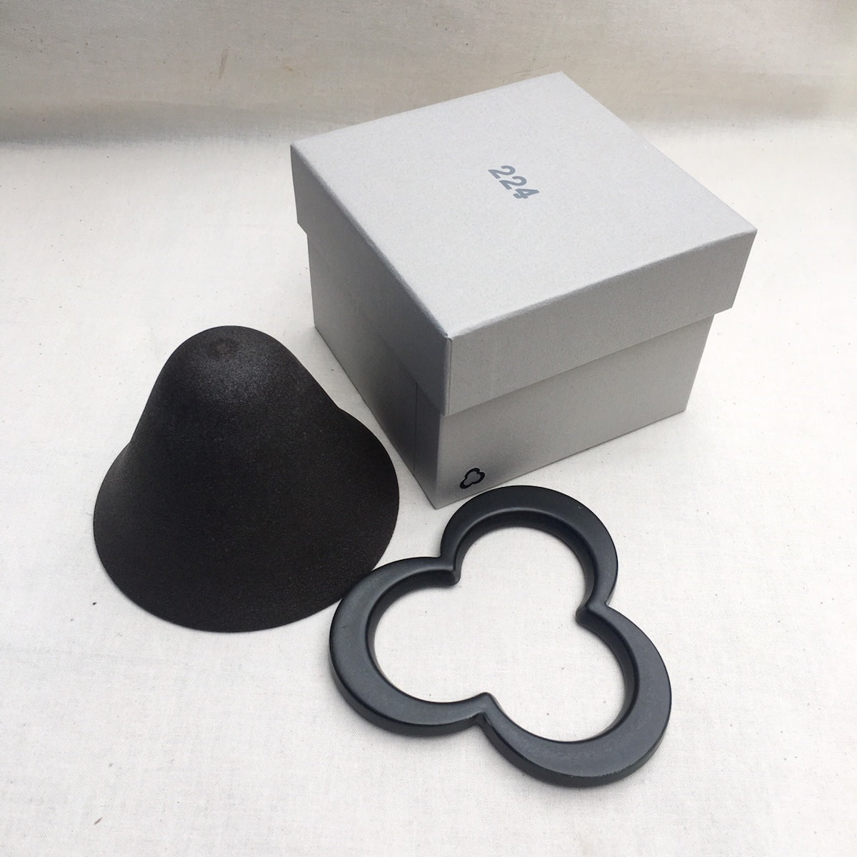 カフェハット コーヒー セラミックフィルター ペーパーレス ドリッパー 黒 Coffee hat black 肥前吉田焼