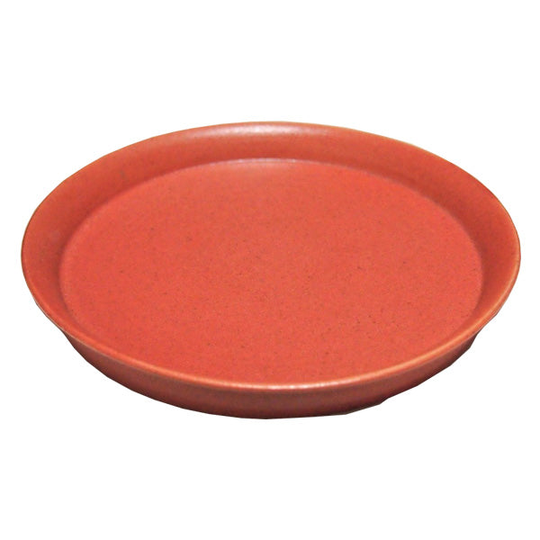 Glad ラウンドプレート 14cm ディープレッド  皿