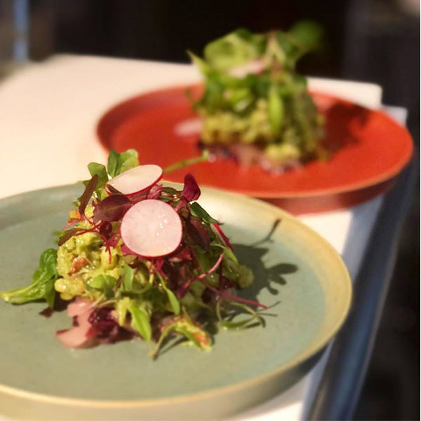 Glad ラウンドプレート 14cm ターコイズ  皿