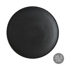 HARVEST kuro プレート 信楽焼 25cm