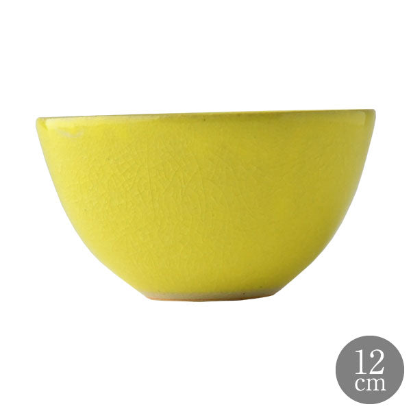 HARVEST CRAZE ハーベスト クレイズ ライスボウル イエロー 信楽焼 茶碗 皿