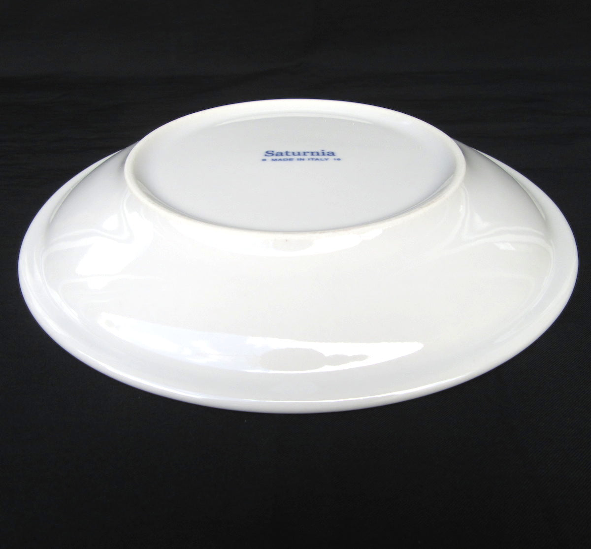 <独占販売> Saturnia(サタルニア) ミラノロッソ レッド ライン ディナー プレート 24cm