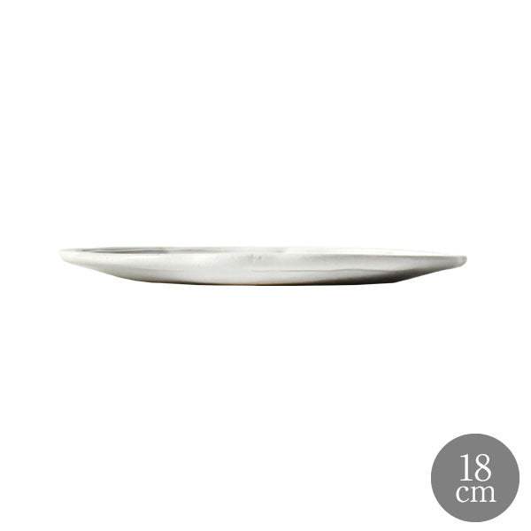 LA MOISSON ラ・モワッソン ビストロ ホワイト 18cm ブレッドプレート