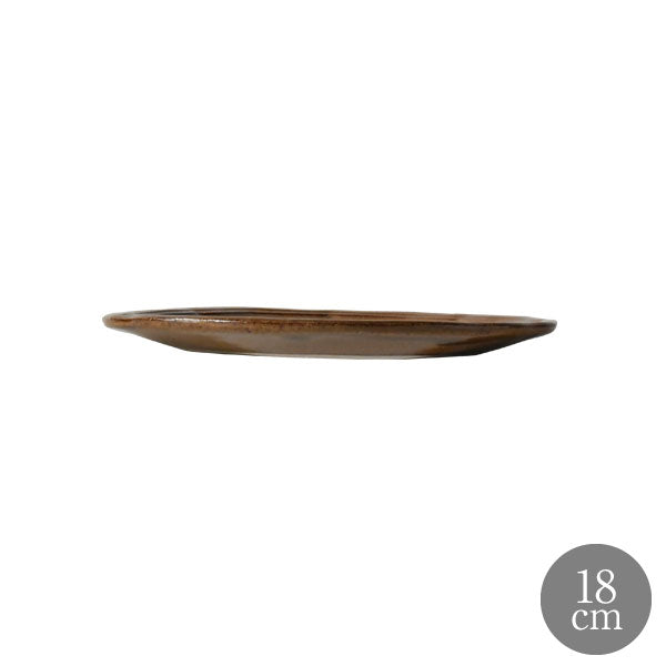 LA MOISSON ラ・モワッソン ビストロ アンバー 18cm ブレッドプレート