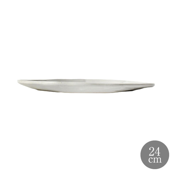 LA MOISSON ラ・モワッソン ビストロ ホワイト 24cm デザートプレート