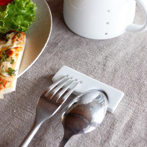 カトラリーレスト (S) WHITE