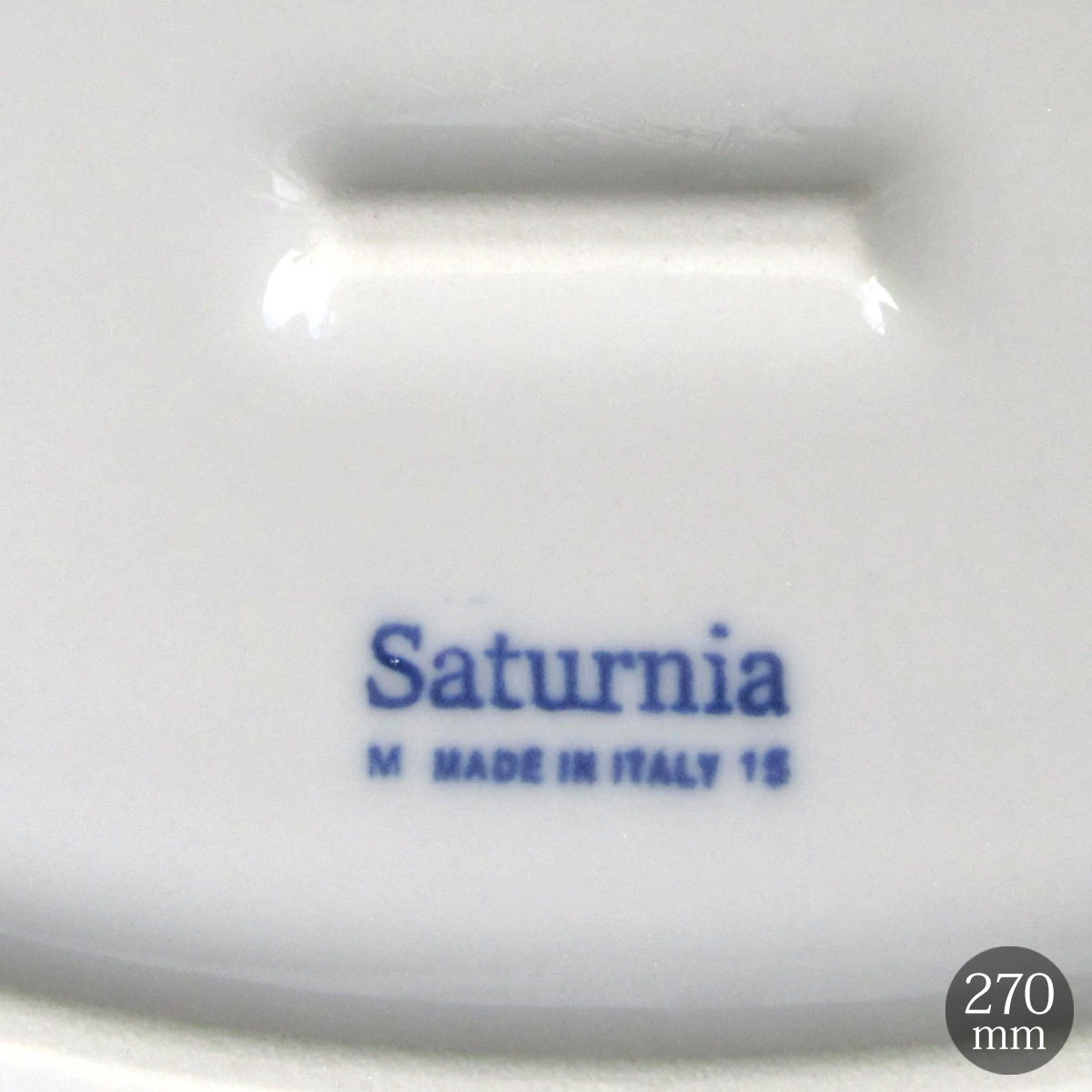 <独占販売> Saturnia(サタルニア) Milano Rosso ミラノロッソ レッド ライン オーバルプレート27cm
