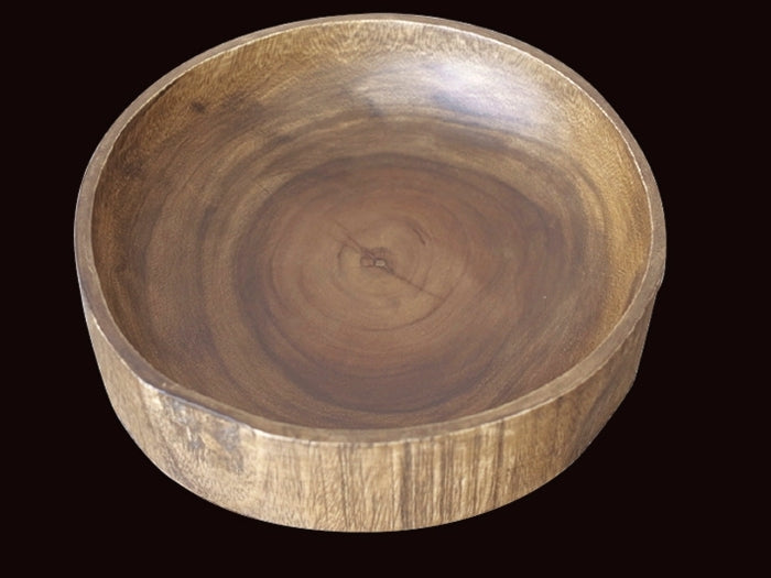 木製食器 アカシア WOOD ボウル Lサイズ 26cm お皿 プレート