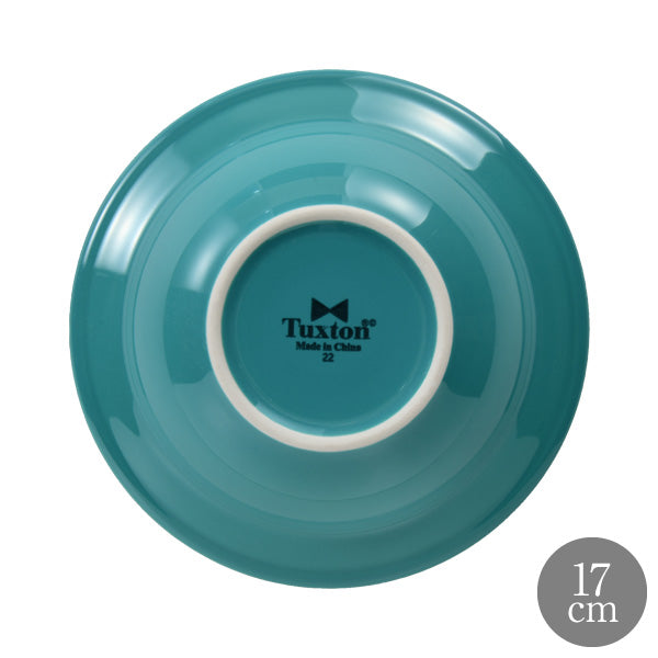 TUXTON タクストン Concentrix アイランドブルー 17cm リムボウル コンセントリクス