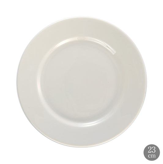 TUXTON タクストン Eggshell 23cmサラダプレート