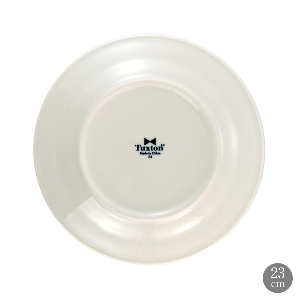 TUXTON タクストン Eggshell 23cmサラダプレート