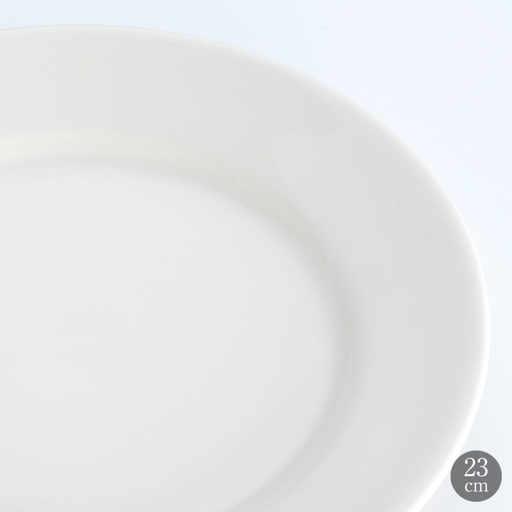 TUXTON タクストン Eggshell 23cmサラダプレート