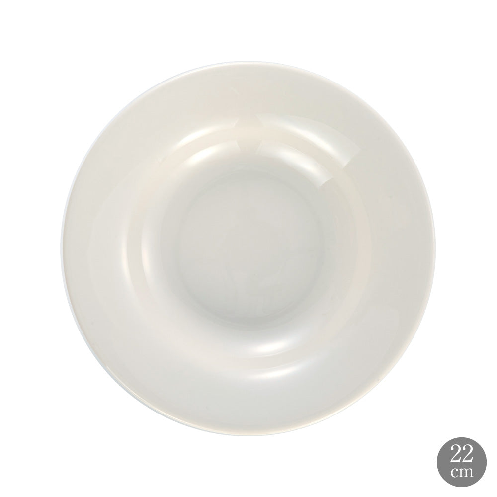 TUXTON タクストン Eggshell 22cmスーププレート