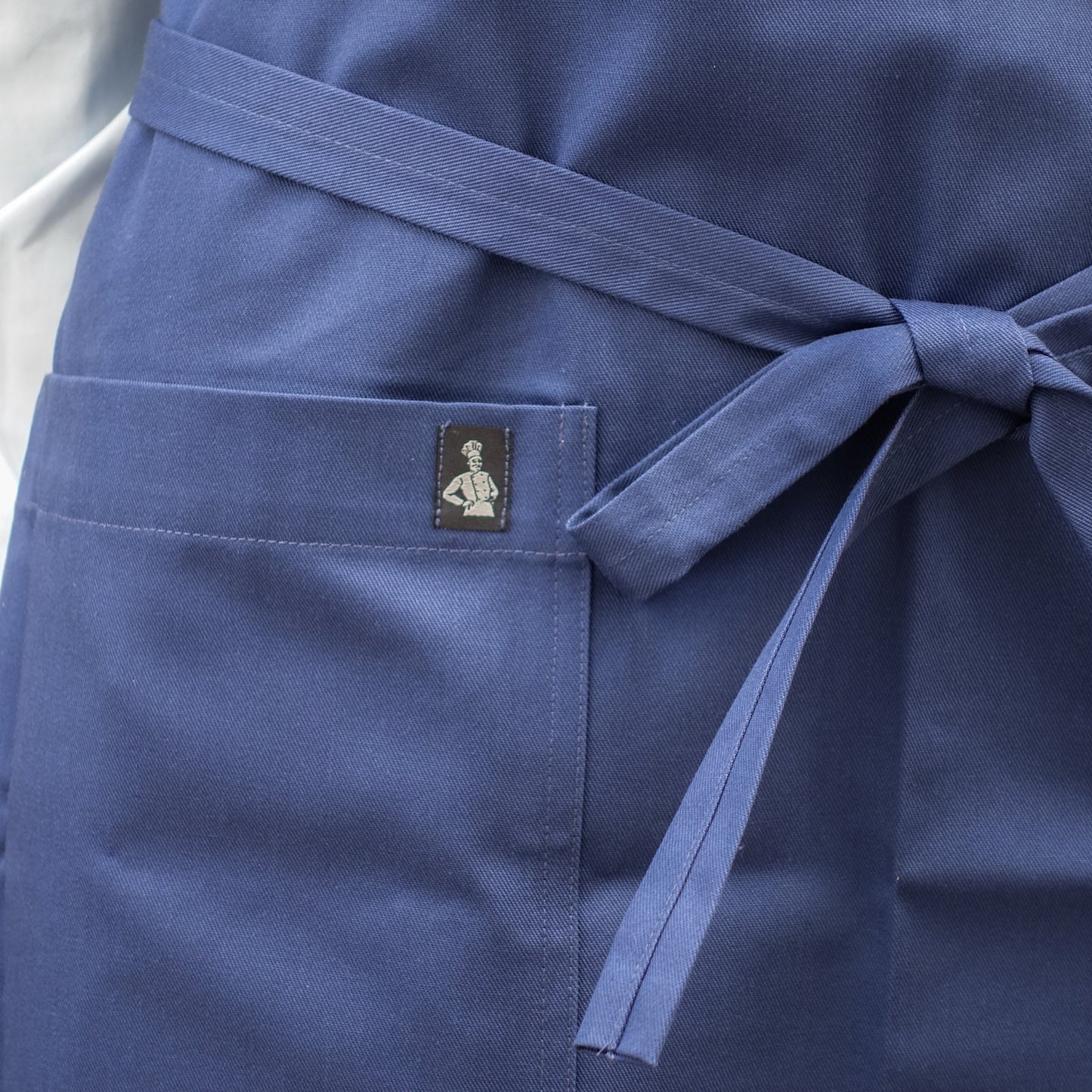 El transwaal／エル・トランスバル エプロン プレーン Short【ブルー】