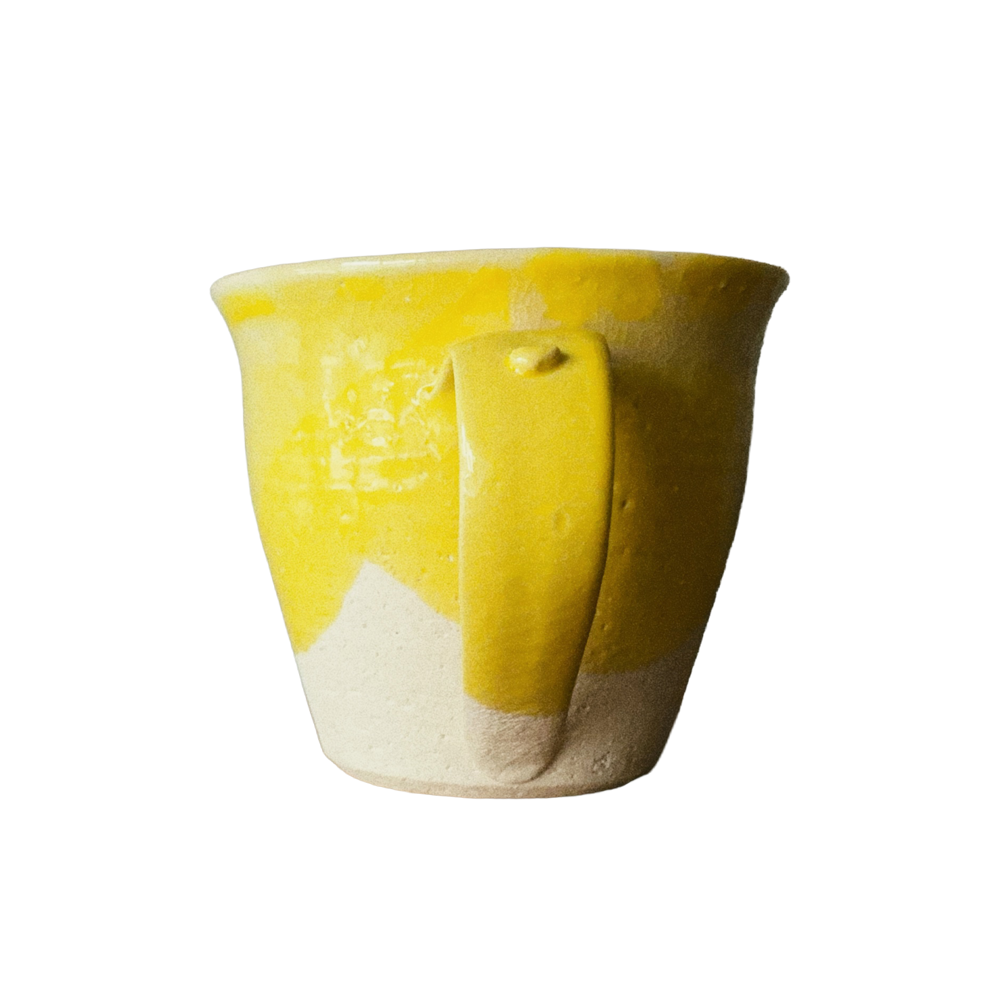 【1点限定】信楽 Imagine（イマジン） 光を蓄える黄のマグカップ