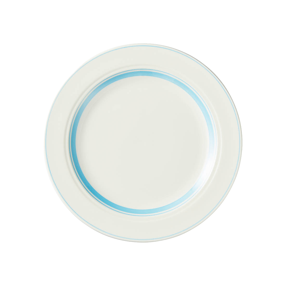 カントリーサイド ペールブルー 23cm ミート皿