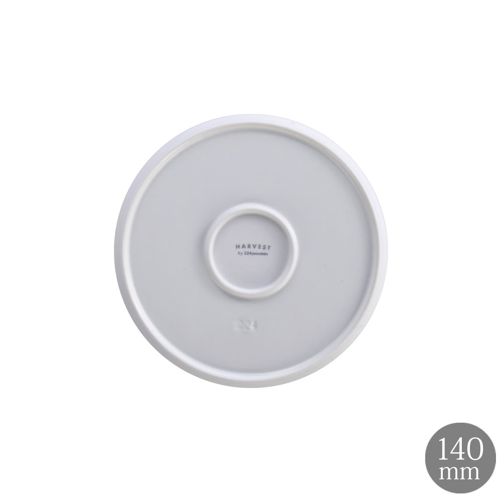 Glad ラウンドプレート 14cm マットホワイト  皿