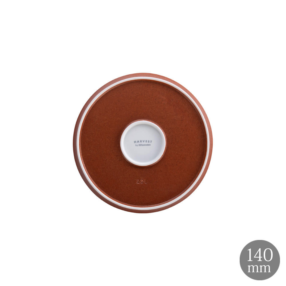 Glad ラウンドプレート 14cm ライトブラウン  皿