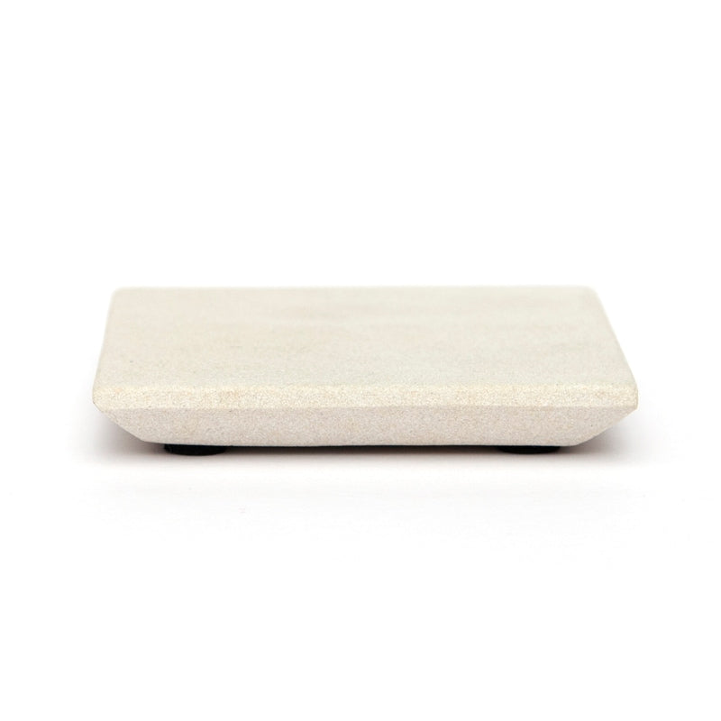 AMABRO (アマブロ)  SANDSTONE COASTER WH