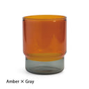 AMABRO (アマブロ) TWO TONE STACKING CUP Amber×Gray