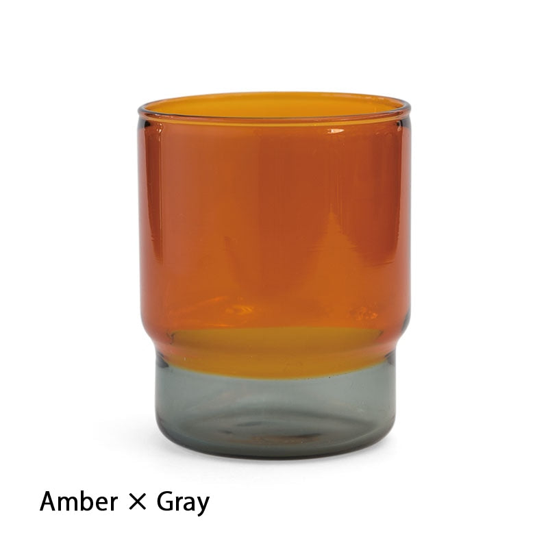 AMABRO (アマブロ) TWO TONE STACKING CUP Amber×Gray
