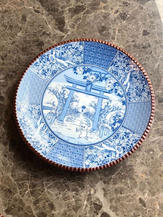 【再入荷5月末】段葛を歩くショーキチ 7寸皿（初回完売）