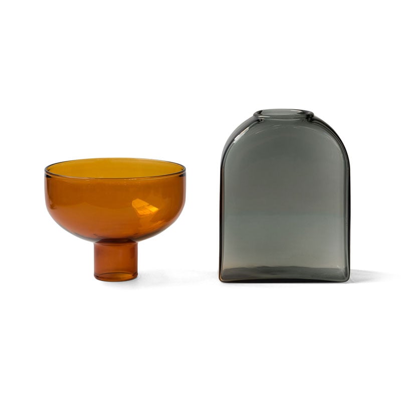 AMABRO (アマブロ) TWO TONE VASE（Square）AM×GY