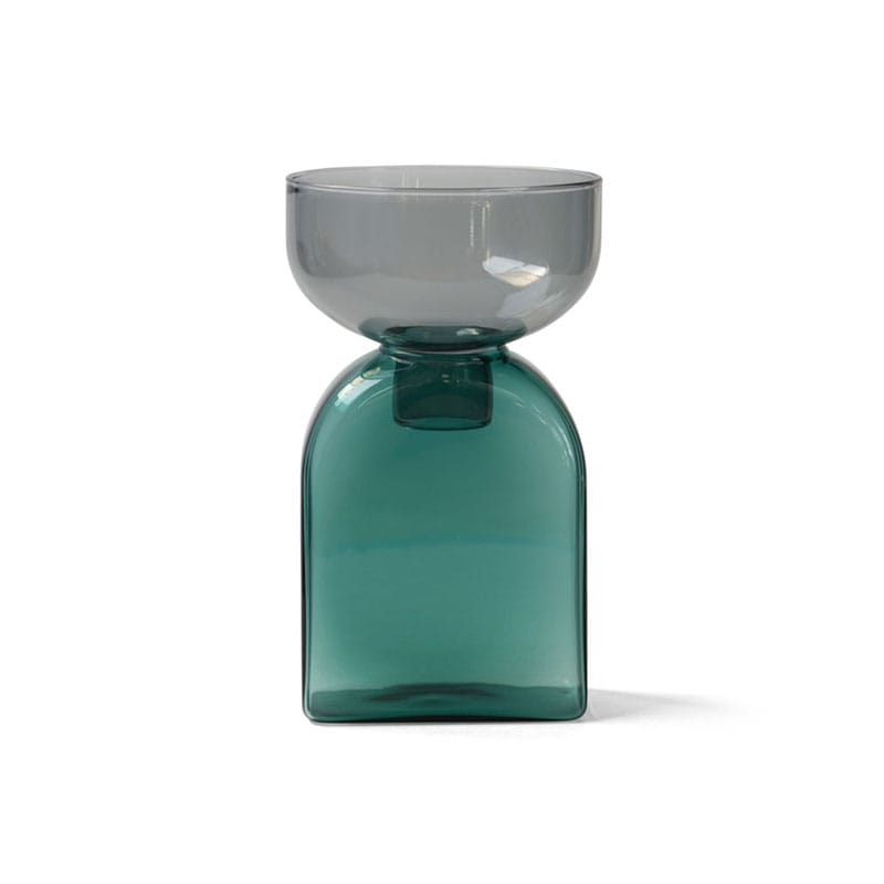 AMABRO (アマブロ) TWO TONE VASE（Square）GY×GR