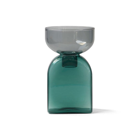 AMABRO (アマブロ) TWO TONE VASE（Square）GY×GR