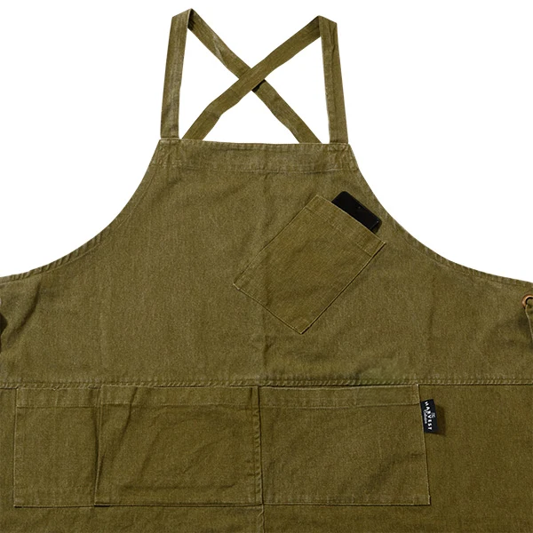 HARVEST MAKER'S WORK APRON オリーブ