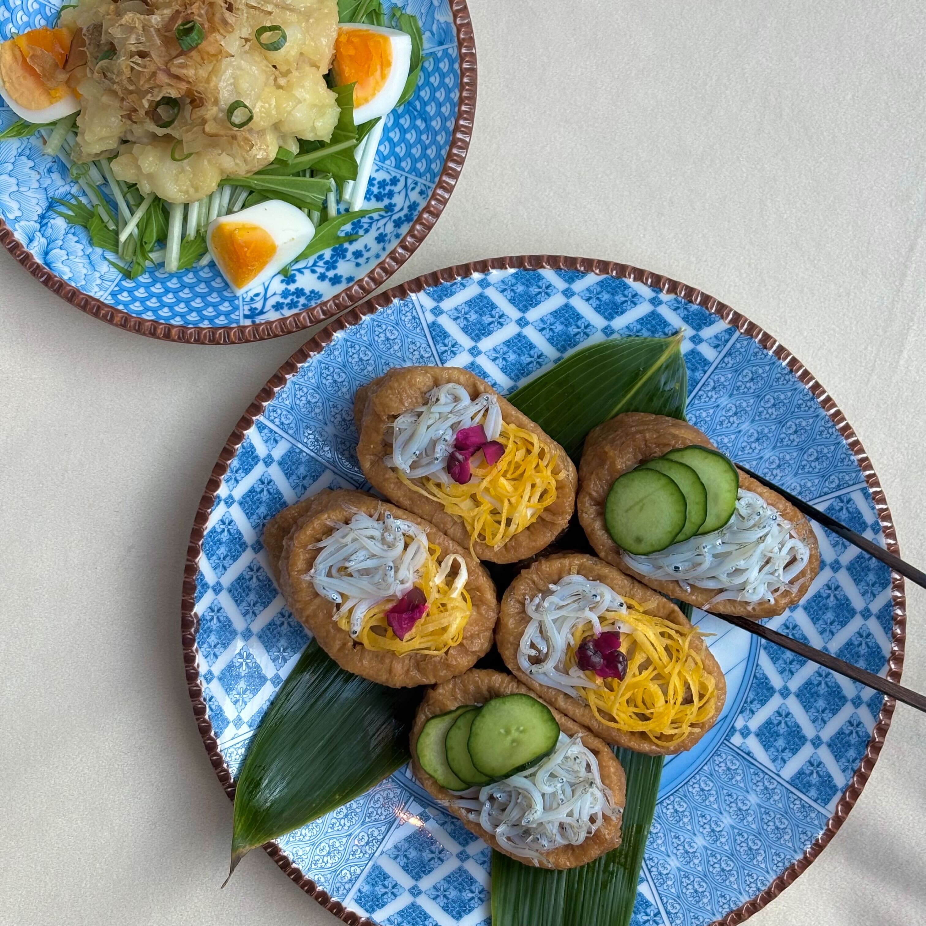 鎌倉・鶴岡八幡宮の段葛を歩くショーキチ イゲ皿》【HARVEST × イゲ皿