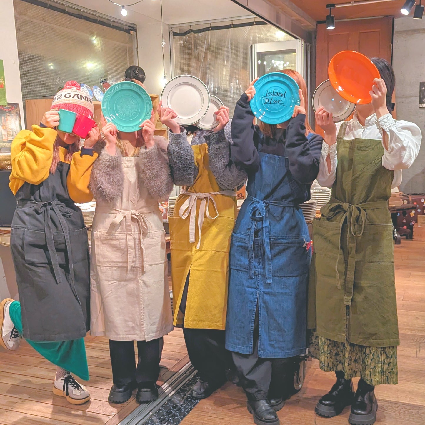 HARVEST メーカーズ ワークエプロン マスタード MAKER'S WORK APRON