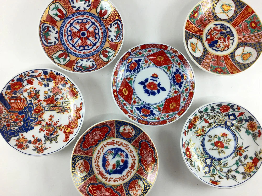 【 6柄】古伊万里小皿 11.5cm 肥前有田焼