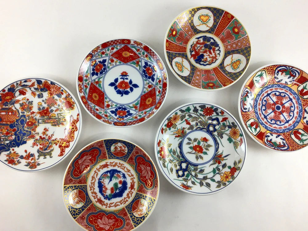 【 6柄】古伊万里小皿 11.5cm 肥前有田焼